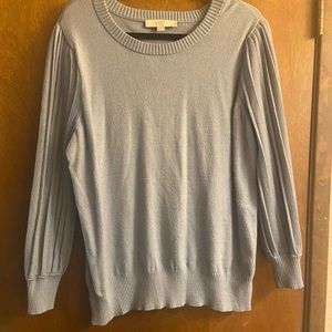 Blue plus loft sweater